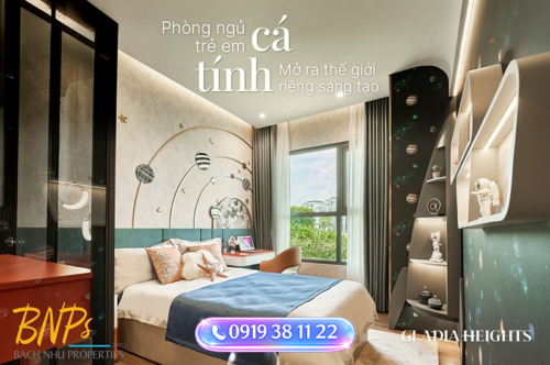 Chi Tiết Căn Hộ Gladia Heights 2 Phòng Ngủ: Đỉnh Cao Kiến Trúc "Modern Luxury" - Bách Như Properties - BNPs