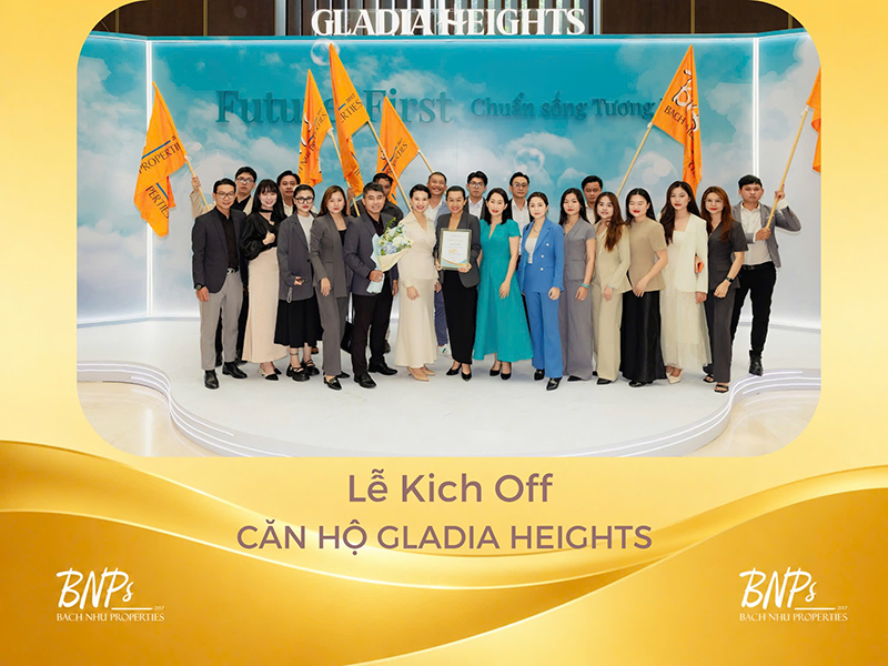 Bách Như Properties - BNPs tại lễ kick off Gladia Heights ngày 12/6/2026