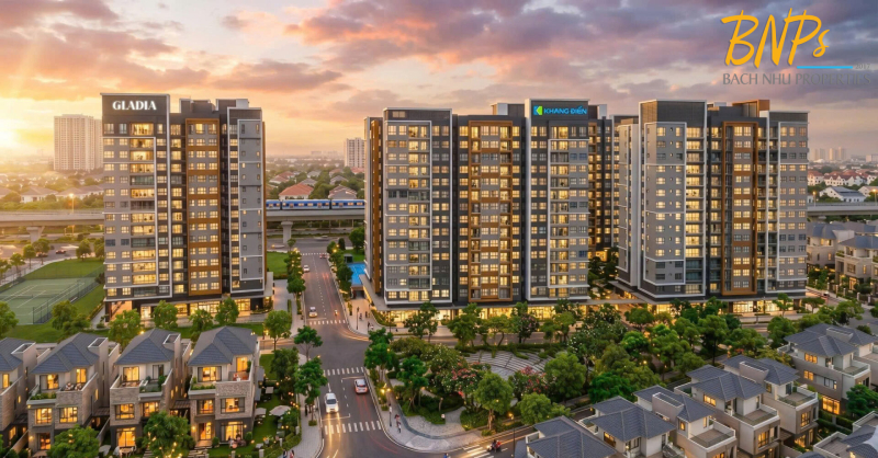 Phân Tích Tiềm Năng Tăng Trưởng Của Giá Bán Gladia Heights - Bách Như Properties - BNPs