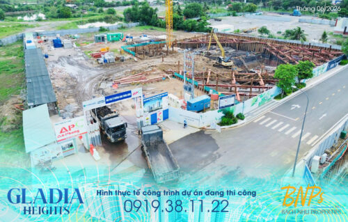 HÌNH ẢNH THỰC TẾ THI CÔNG TẠI GLADIA HEIGHTS KHANG ĐIỀN