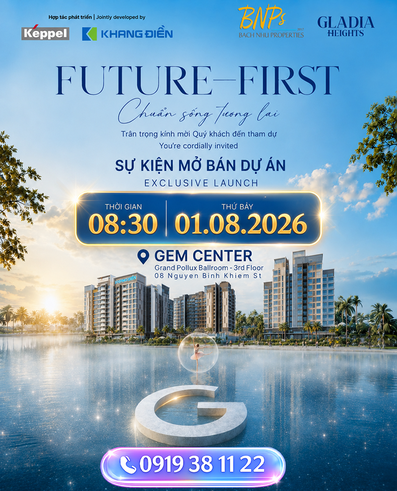 Sự kiện mở bán Gladia Heights - Bách Như Properties - BNPs
