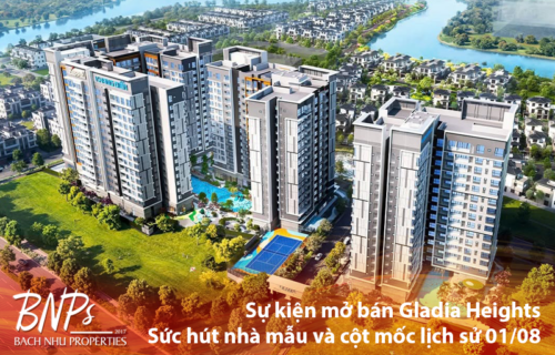 Sự kiện mở bán Gladia Heights: Cùng Bách Như Properties - BNPs giải mã Sức hút nhà mẫu và cột mốc lịch sử 01-08