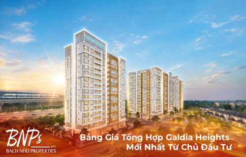 Bảng Giá Tổng Hợp Galdia Heights Mới Nhất Từ Chủ Đầu Tư