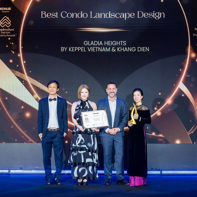 Gladia Heights đạt 2 giải thưởng quốc tế tại Vietnam Property Awards 2026: Dấu ấn chuẩn sống tương lai - Bách Như Properties - BNP's