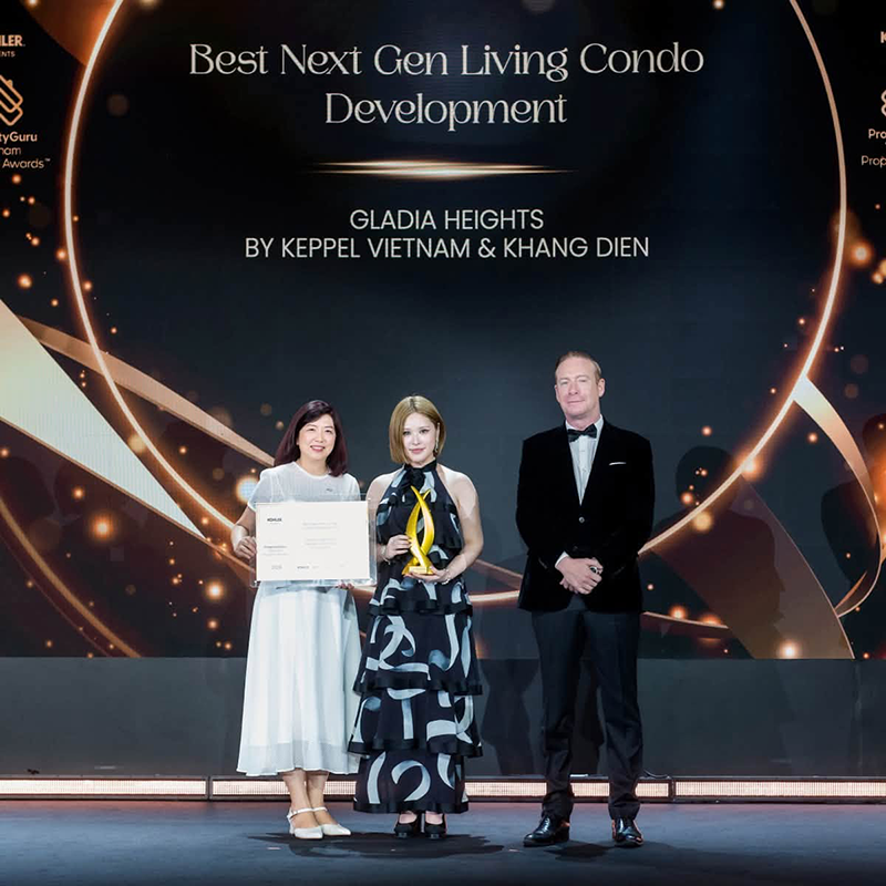Gladia Heights đạt 2 giải thưởng quốc tế tại Vietnam Property Awards 2026: Dấu ấn chuẩn sống tương lai - Bách Như Properties - BNP's