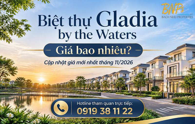 Hình ảnh thực tế biệt thự Gladia by the Waters - Khám phá ngay cùng Bách Như Properties - BNP's - Hotline 0919 38 11 22