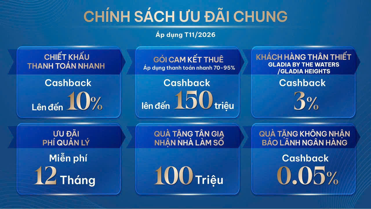 Bảng So Sánh Chi Tiết Các Lựa Chọn Thanh Toán Gladia Heights